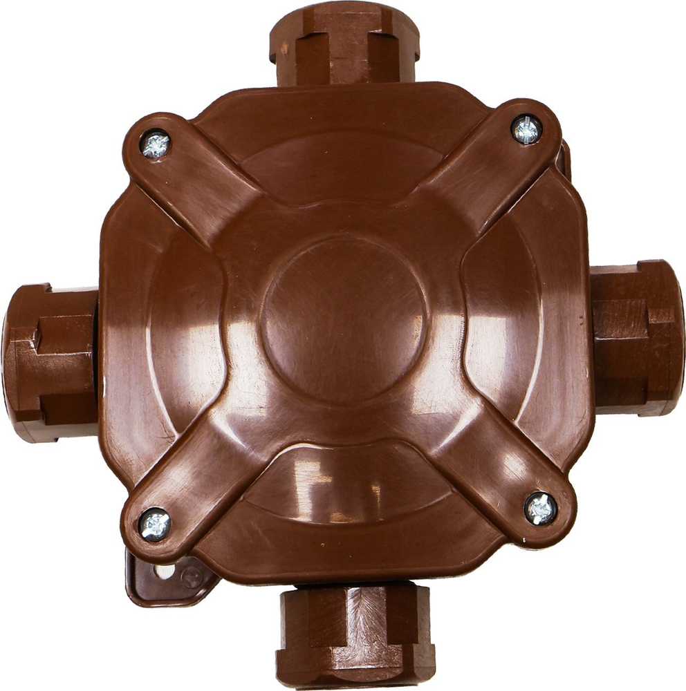 Pawbol Instaliacinė dėžutė A.0035BR PG16/5x4 mm2, IP67 ruda
