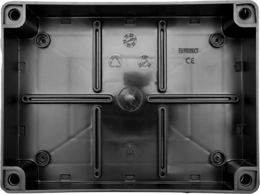 Pawbol S-BOX 240x190x90 instaliacinė dėžutė, be sandariklių, IP65, juoda S-BOX 516CZ