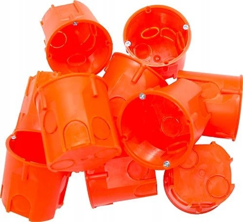 Pawbol Baltic Montavimo dėžutė betonui H-40 D63mm Oranžinė