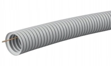 PVC gofruotas vamzdis 50 m, 320 N, išorinis matmuo = 20 / vidinis matmuo = 14, PAWBOL 6161A-50P