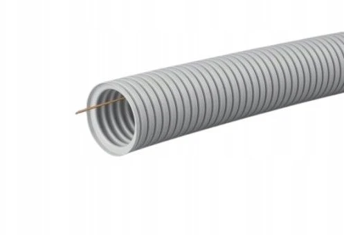 PVC gofruotas vamzdis 50 m, 320 N, išorinis matmuo = 20 / vidinis matmuo = 14, PAWBOL 6161A-50P