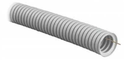 PVC gofruotas vamzdis 50 m, 320 N, išorinis matmuo = 20 / vidinis matmuo = 14, PAWBOL 6161A-50P