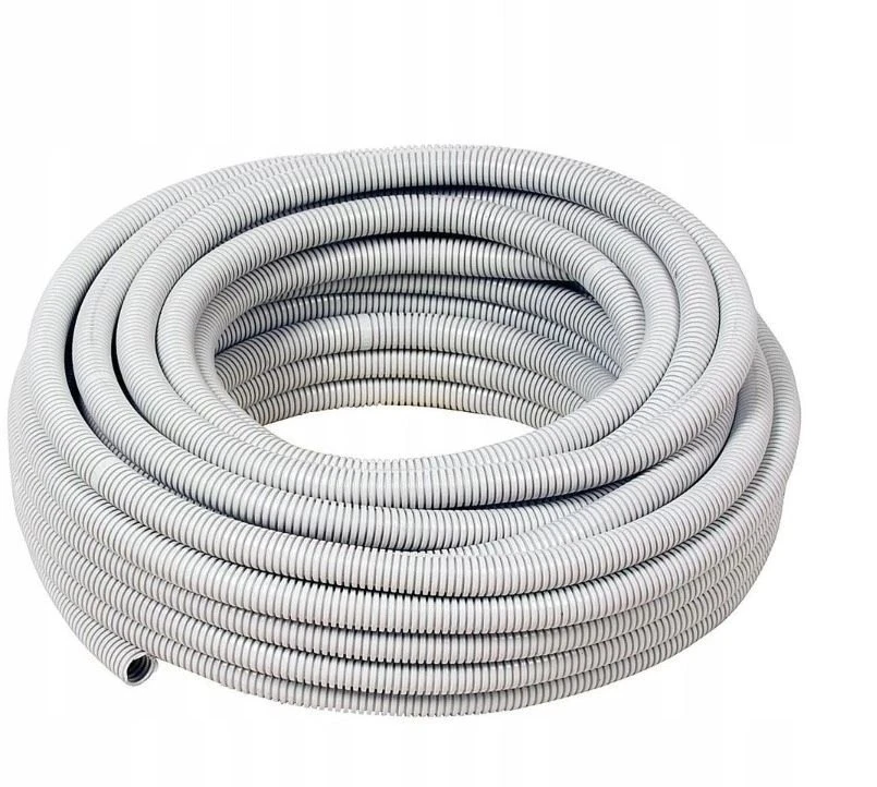 PVC gofruotas vamzdis 50 m, 320 N, išorinis matmuo = 20 / vidinis matmuo = 14, PAWBOL 6161A-50P