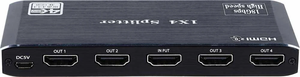 Pawonik SPLITTER HDMI 2.0 1x4 ROZDZIELACZ ULTRA HD UHD 4K HDCP 2.2 HDR10