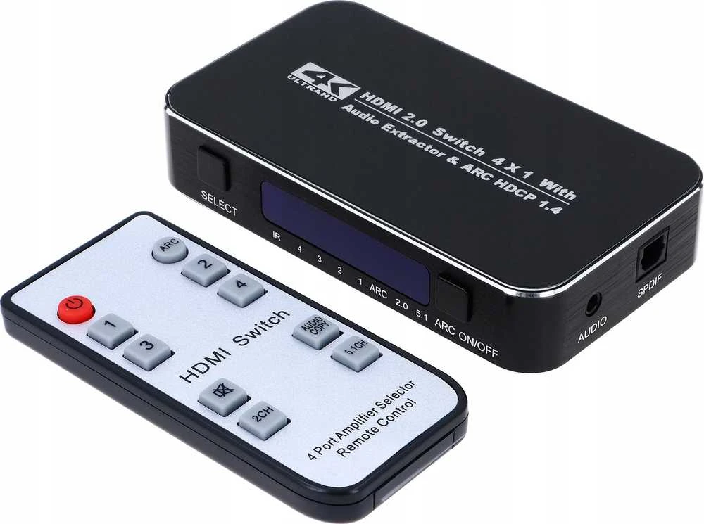 Inny PERJUNGIKLIS HDMI-SW-4/2-MATRIX