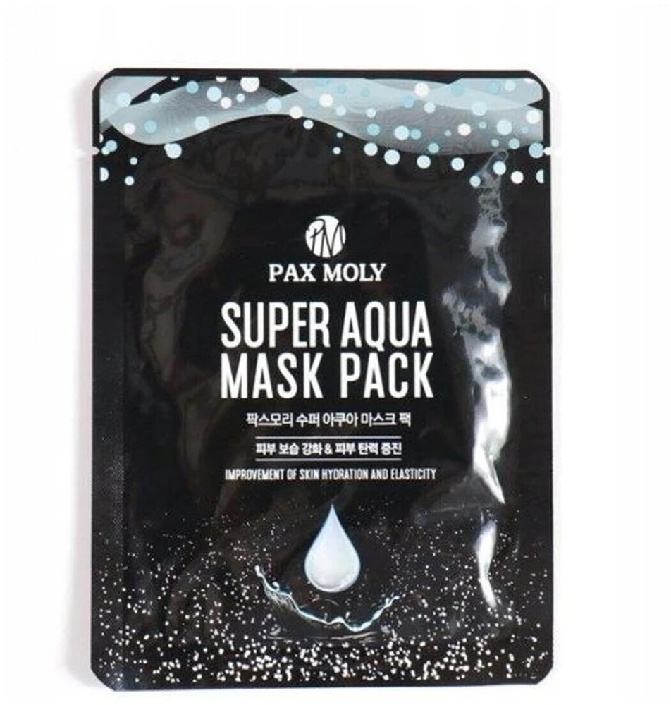 PaxMoly PAX MOLY Korėjiečių drėkinanti veido kaukė