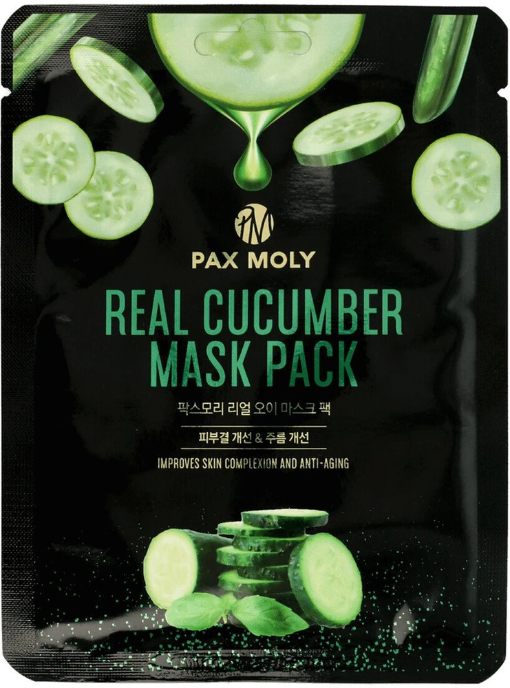 PaxMoly PAX MOLY gaivinanti veido kaukė su agurku