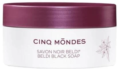 Cinq Mondes Beldi Juodas muilas valomasis šveičiamasis kūno šveitiklis, 500 ml