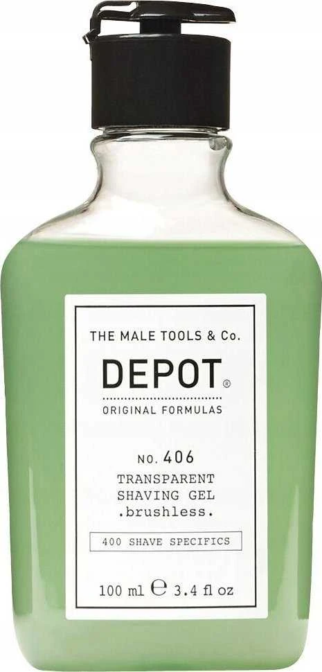 Depot No. 406 Transparent Shaving Gel, 100 ml