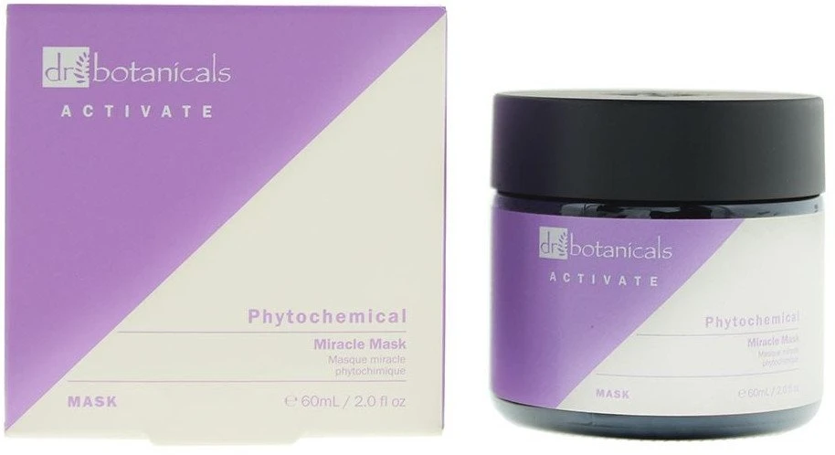 Dr. Botanicals Phytochemical Miracle drėkinamoji kreminė veido kaukė, 60 ml