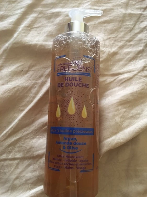 Laboratoire Freesens Freesens Natural Ingredients Aromatic Cleansing & Moisturising Shower Oil Body All Skin Types, 400 ml