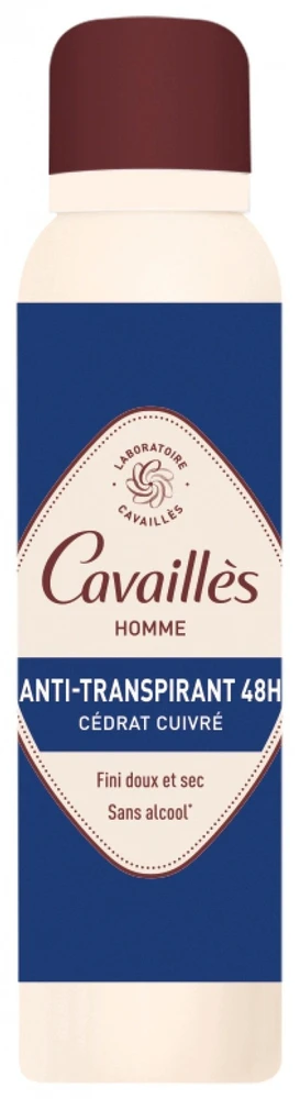 Roge Cavailles L'Homme 48h Protection Cedrat Cuivre dezodorantas purškiklis vyrams, 150 ml
