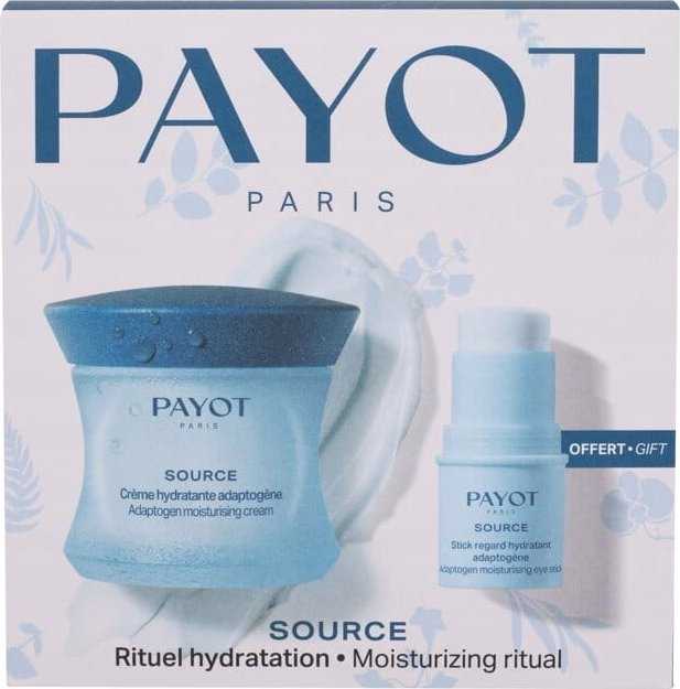 Payot Source Adaptogen drėkinamasis kremas 50ml rinkinys 2 vnt