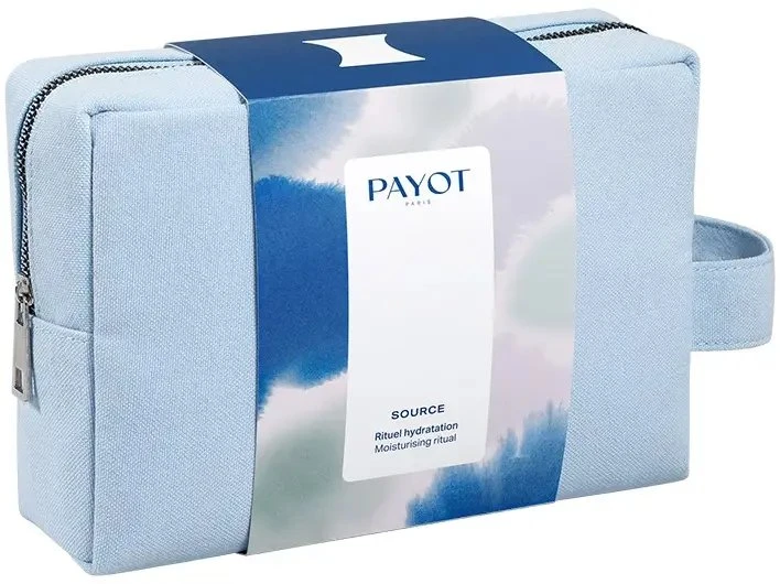 Set Payot: Source Adaptogen Hydrating 48H Kreminis For Face, 50 ml + Source Moisturizing Essence Lotion For Face, 125 ml