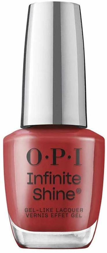 OPI Infinite Shine Gel-Like Lacquer Big Apple Raudona, 15 ml