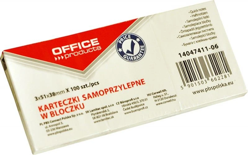 Pbs Connect Office Products Lip.lapeliai 51x38x3/ 100 gel.OFFICEprodu