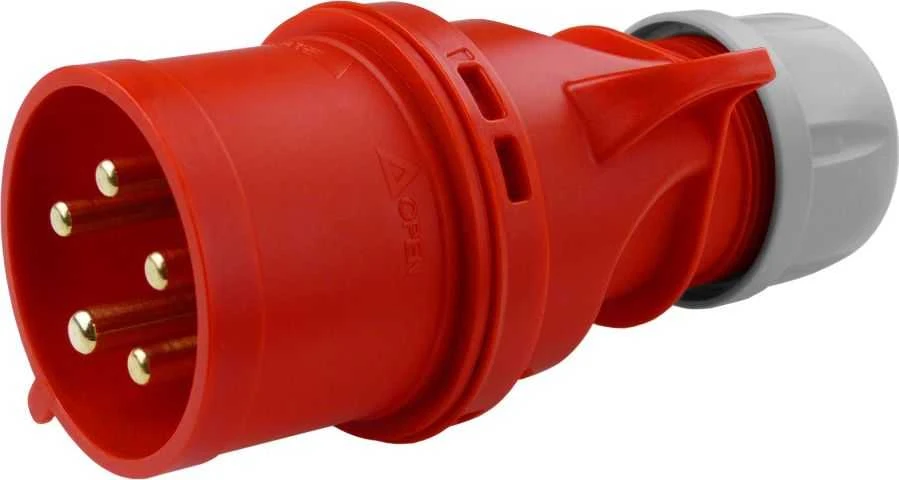 NEŠIOJAMAS KIŠTUKAS PCE-0256 400 V 32 A 5P 6H IP44 / IP54