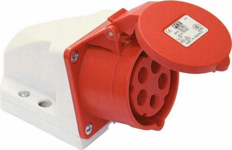 Pcesp Pce PASTABAUS KIŠTUKAS 32A/5P/400V MAŽAS KORPAUSAS IP44