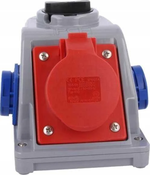 PCESP Combopol lizdų rinkinys 16A 400V 3P+Z+N 2x230V 960615421W Pce lenkų kalba