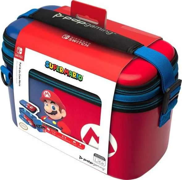 PDP Nintendo Mario Pull-N-Go Travel Case