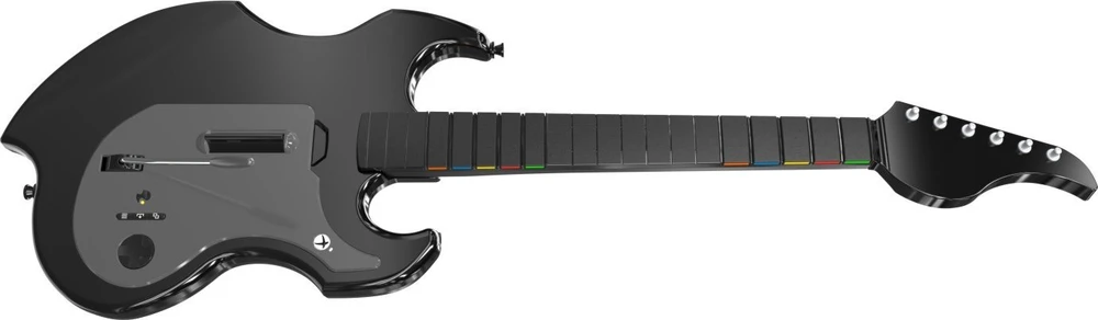 PDP Riffmaster Juoda, Pilka Gitara Analoginis / skaitmeninis PC, XBOX One, XBOX Series S, XBOX Series X