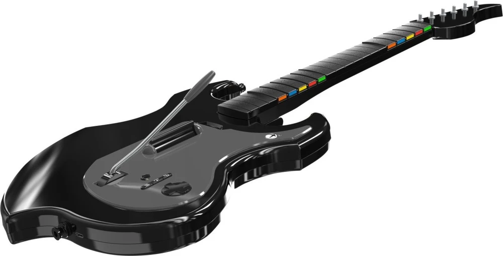 PDP Riffmaster Juoda, Pilka Gitara Analoginis / skaitmeninis PC, XBOX One, XBOX Series S, XBOX Series X