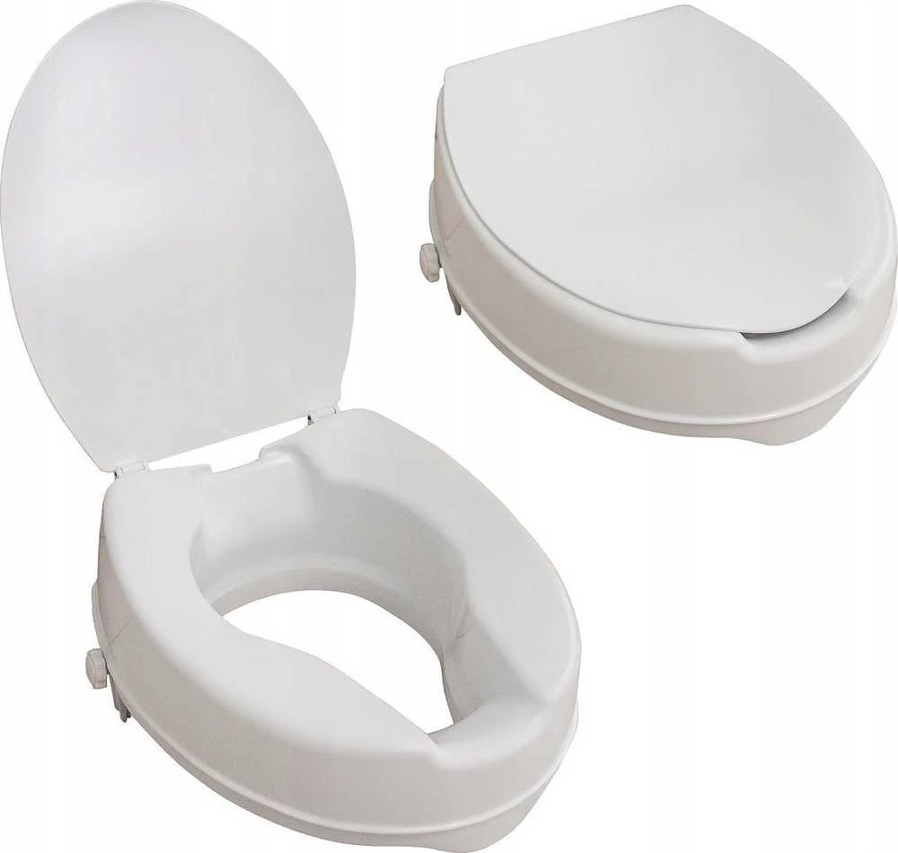 Tualeto pakėlėjas - PDS CARE aukšta tualeto sėdynė 150mm aukščio, 180kg svorio talpa