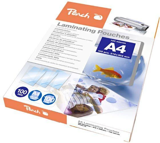 Peach PP500-02 laminavimo vokelis 100 vnt