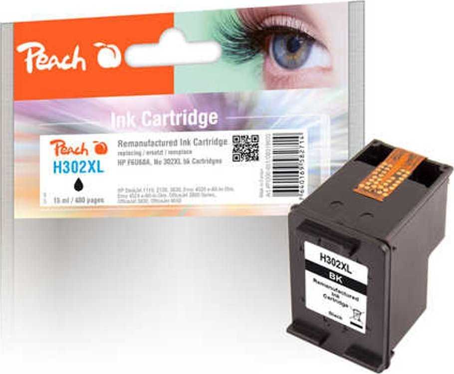 Peach Peach PI300-651 rašalo kasetė 1 vnt. Didelės (XL) išeigos juoda