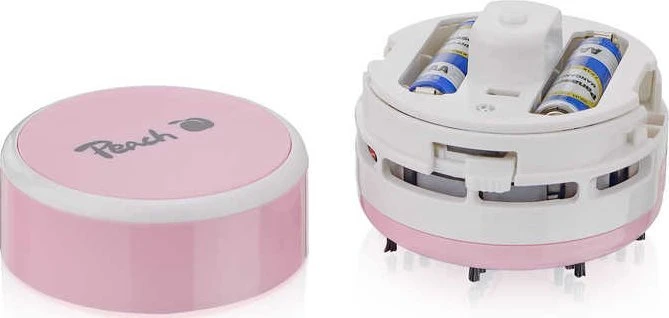Dulkių siurblys Peach Mini Table Vacuum Cleaner PA105, rožinis