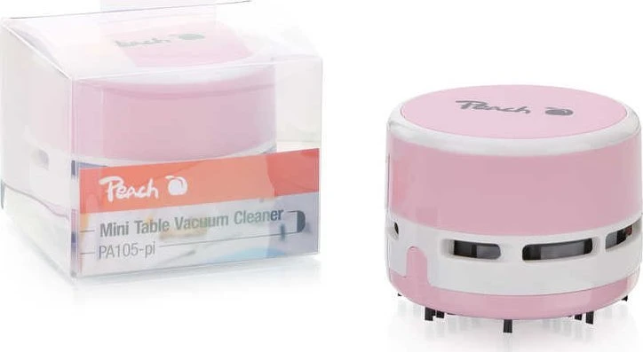 Dulkių siurblys Peach Mini Table Vacuum Cleaner PA105, rožinis