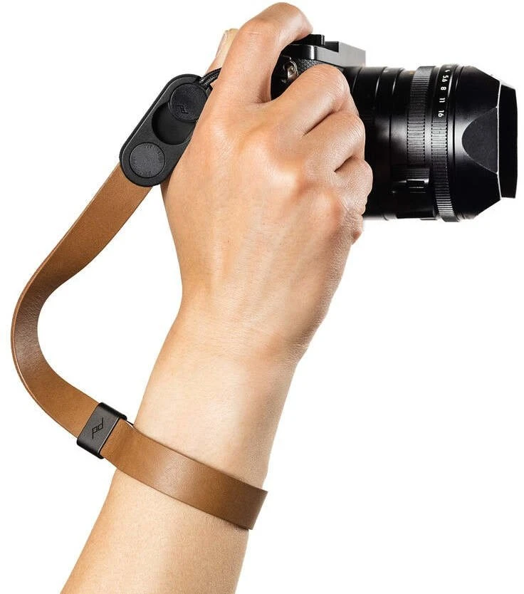 Peak Design Dirželis Cuff Leather Tan ruda (LRS-WR-BN-1)