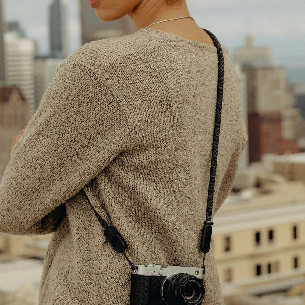 Peak Design Dirželis Form Rope Camera Strap Short juoda