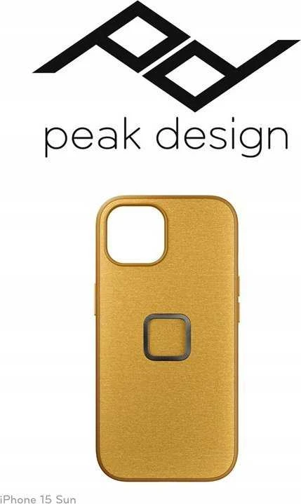Peak Design dėklas Apple iPhone 15 Mobile Everyday Fabric Case, saulė