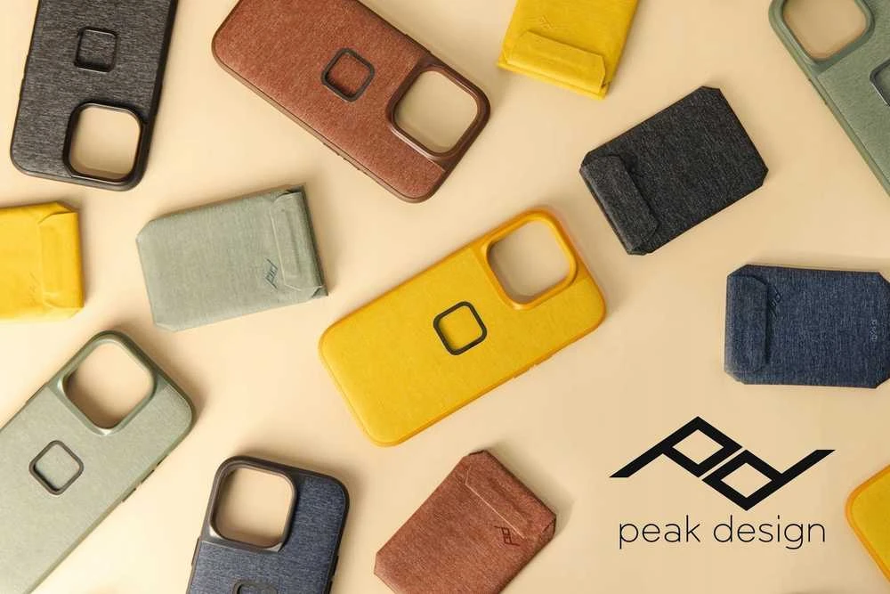 Peak Design dėklas Apple iPhone 15 Mobile Everyday Fabric Case, saulė