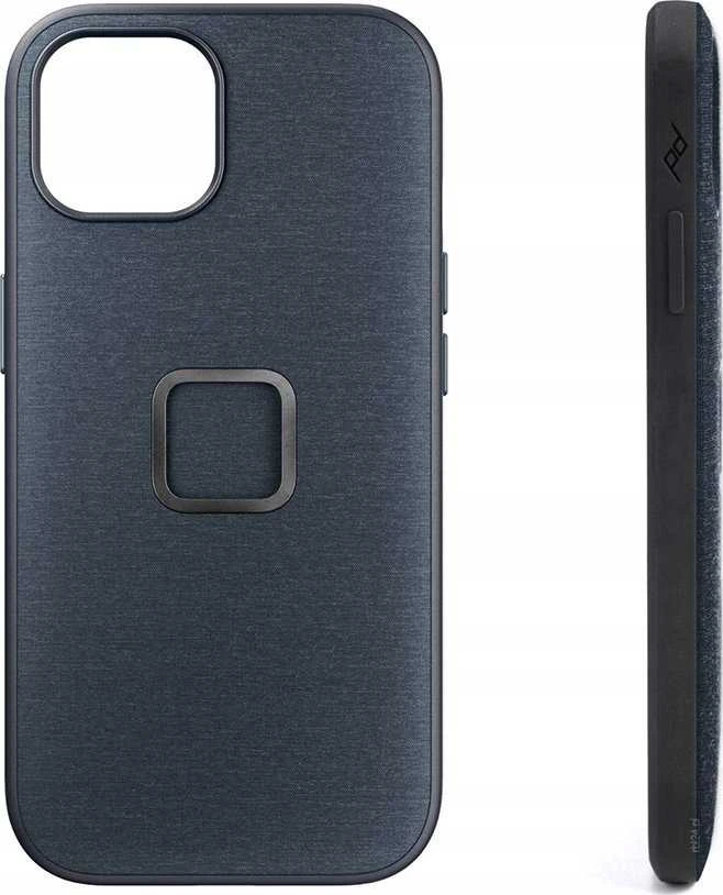 Peak Design dėklas Apple iPhone 15 Mobile Everyday Fabric Case, vidurnaktis