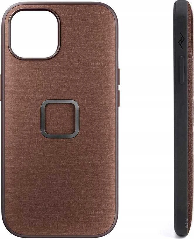 Peak Design dėklas Apple iPhone 15 Mobile Everyday Fabric Case, raudonmedis