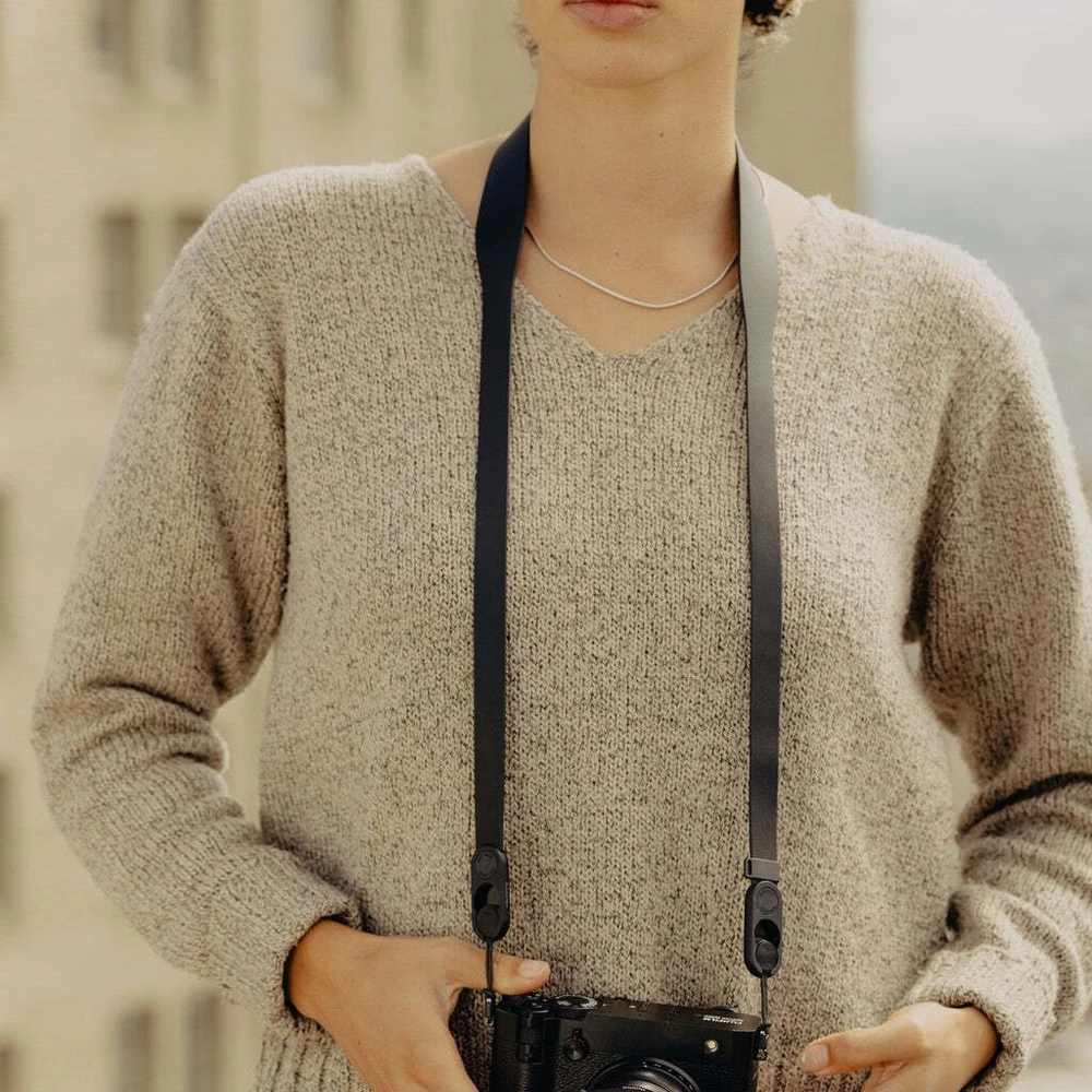 Peak Design Priėjimai foto-video Dirželis Form Leather fotoaparato dirželis Standard (LRS-ST-BK-1)