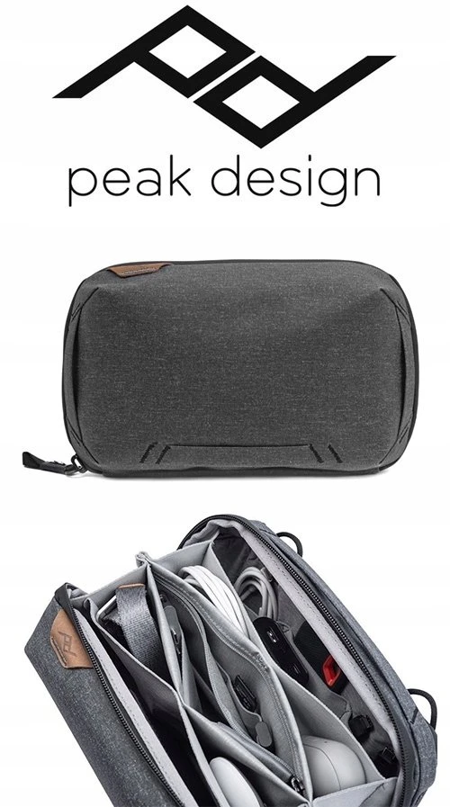 Peak Design Techninis maišelis, anglies spalvos, 818373025953