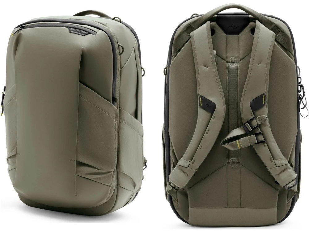 Kuprinė Peak Design Travel Backpack 2-in-1 40L Stone