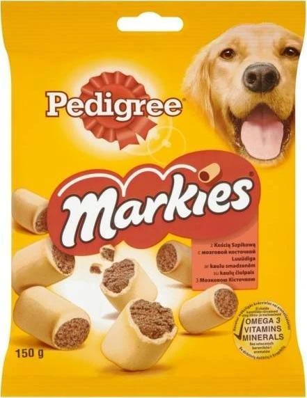 Šunų Skanėstai - PEDIGREE Markies 12.5kg Paukštienos Skonio 14% Baltymų 10.7% Riebalų
