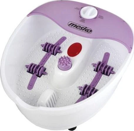 Masažinė kojų vonelė Mesko MS 2152, Baltos/Violetinės spalvos