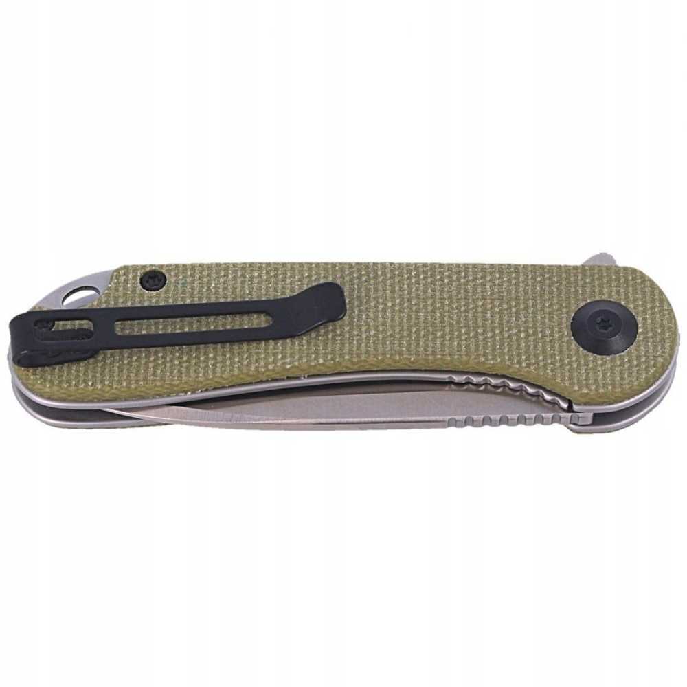 Sulankstomas peilis Civivi Elementum C907S olive micarta
