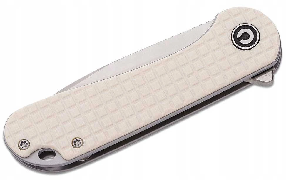 Sulankstomas peilis Civivi Elementum C907A-3 ivory