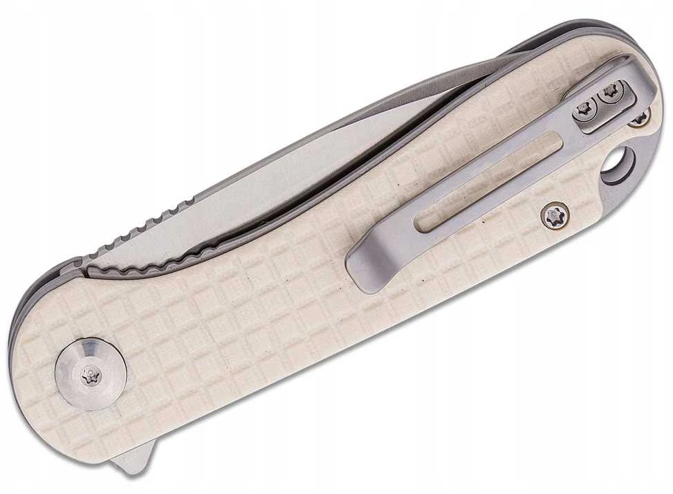 Sulankstomas peilis Civivi Elementum C907A-3 ivory