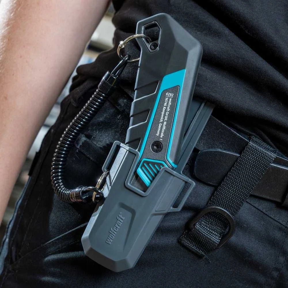Peilis keičiamais ašmenimis Wolfcraft 4292000