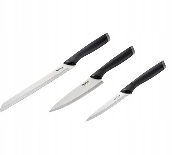 Peilių rinkinys Tefal, 3 vnt (UTILITY 12CM, CHEF 15CM, BREAD 20CM)