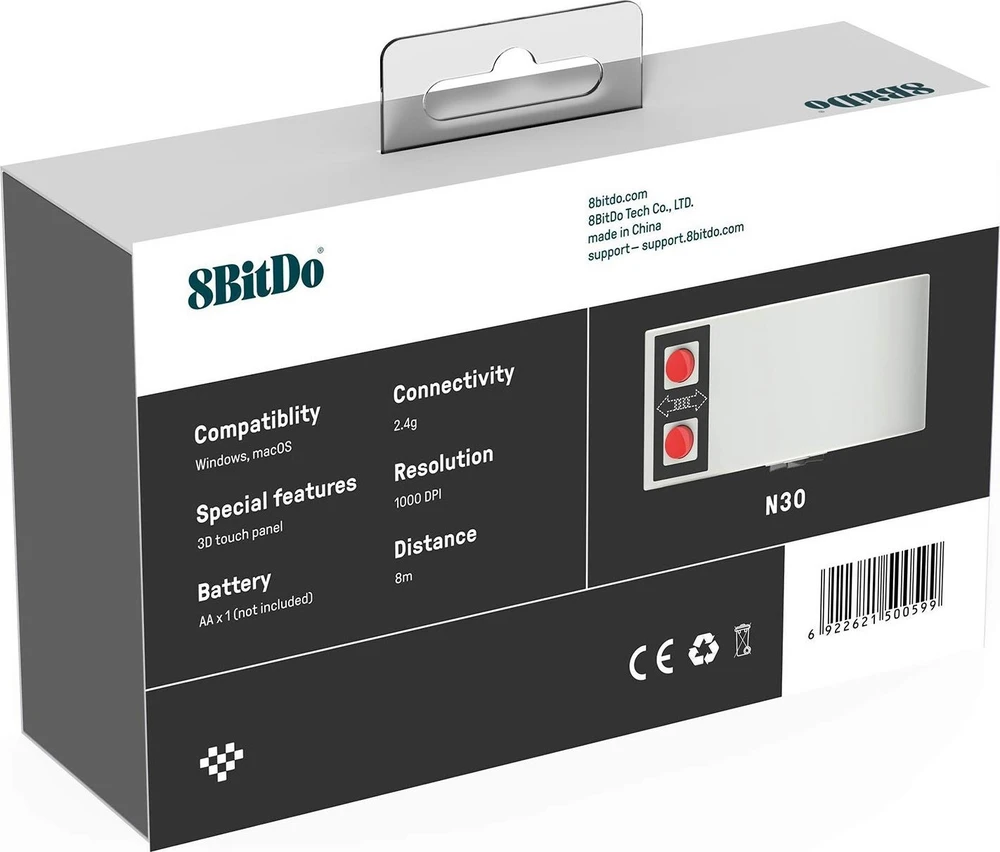 8BitDo N30 2.4G belaidė pelė
