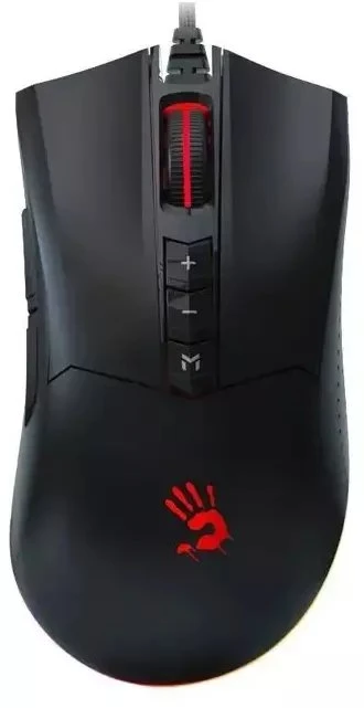 Pelė A4Tech Bloody Esport ES9 Plus su pašvietimu herní pelė 10000 DPI USB juoda