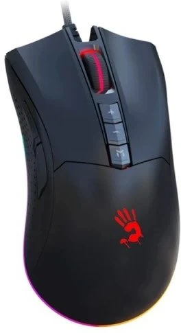 Pelė A4Tech Bloody Esport ES9 Pro su pašvietimu pelė žaidimams 16000 DPI USB juoda